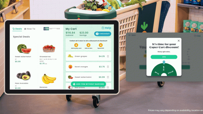 Instacart Caper Cart deals