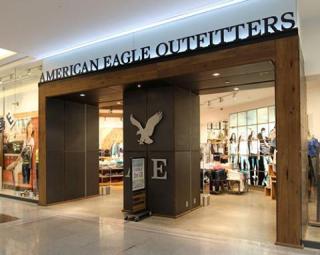 American Eagle Outfitters’ total net revenue rose 2% to $1.08 billion.