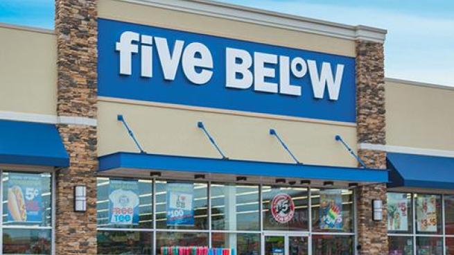 Five Below is expanding in outlet centers.
