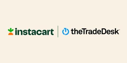 Instacart Trade Desk logos