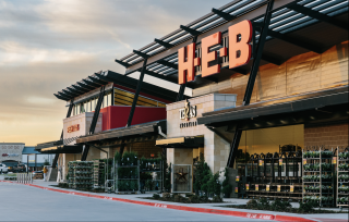 H-E-B opened its first store in the Dallas-Fort Worth area in November 2022, in Plano.