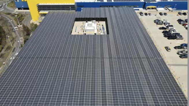 IKea U.S. is adding solar car parks, additional rooftop solar panels and battery energy storage systems at seven stores.